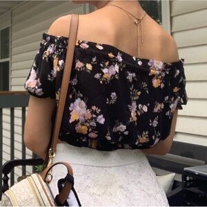 Don’t ask why - Off the shoulder crop top OSFM